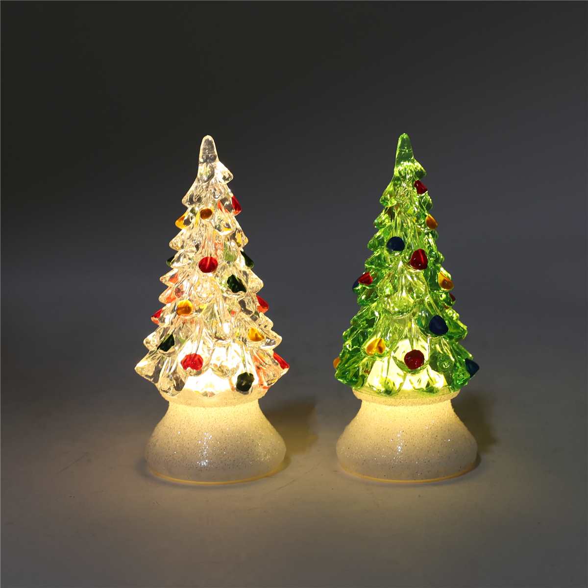 Mini Trees with LED Lights