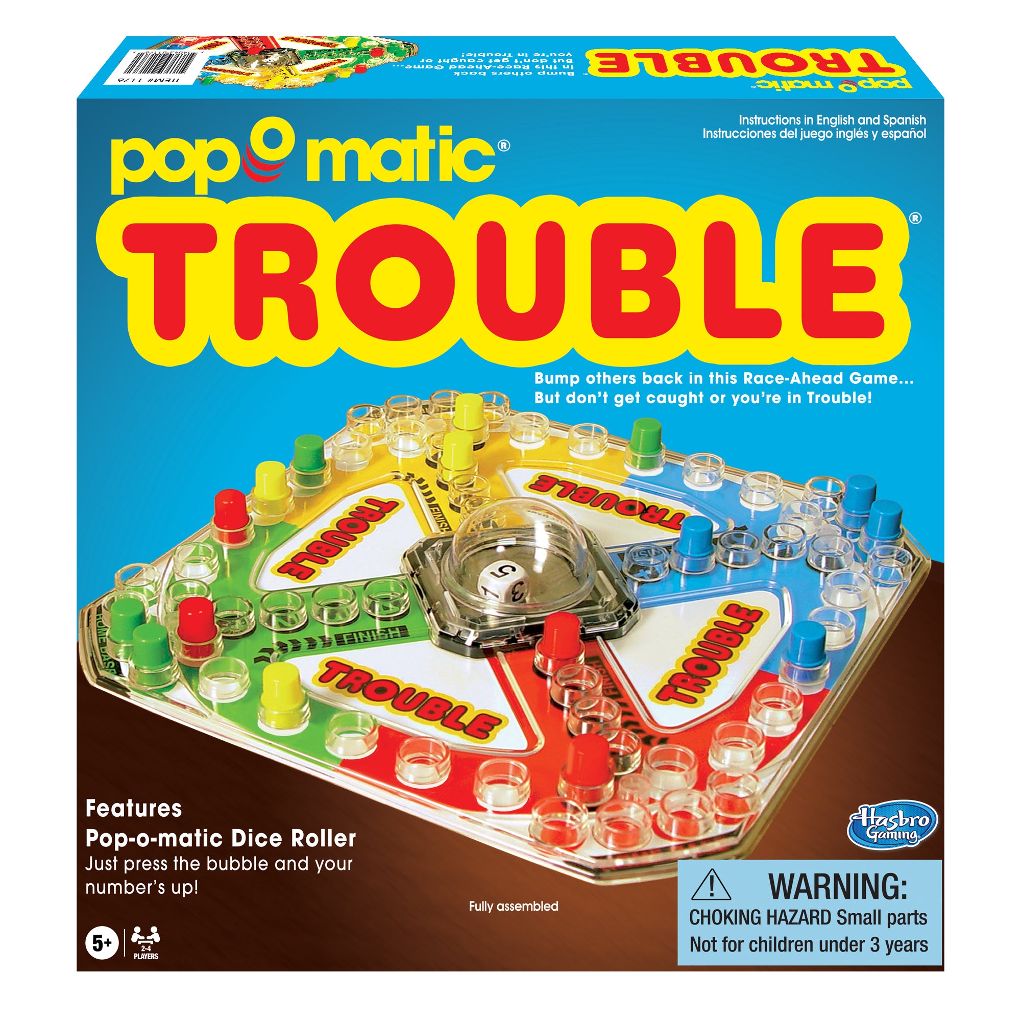 Classic Pop-O-Matic Trouble Game