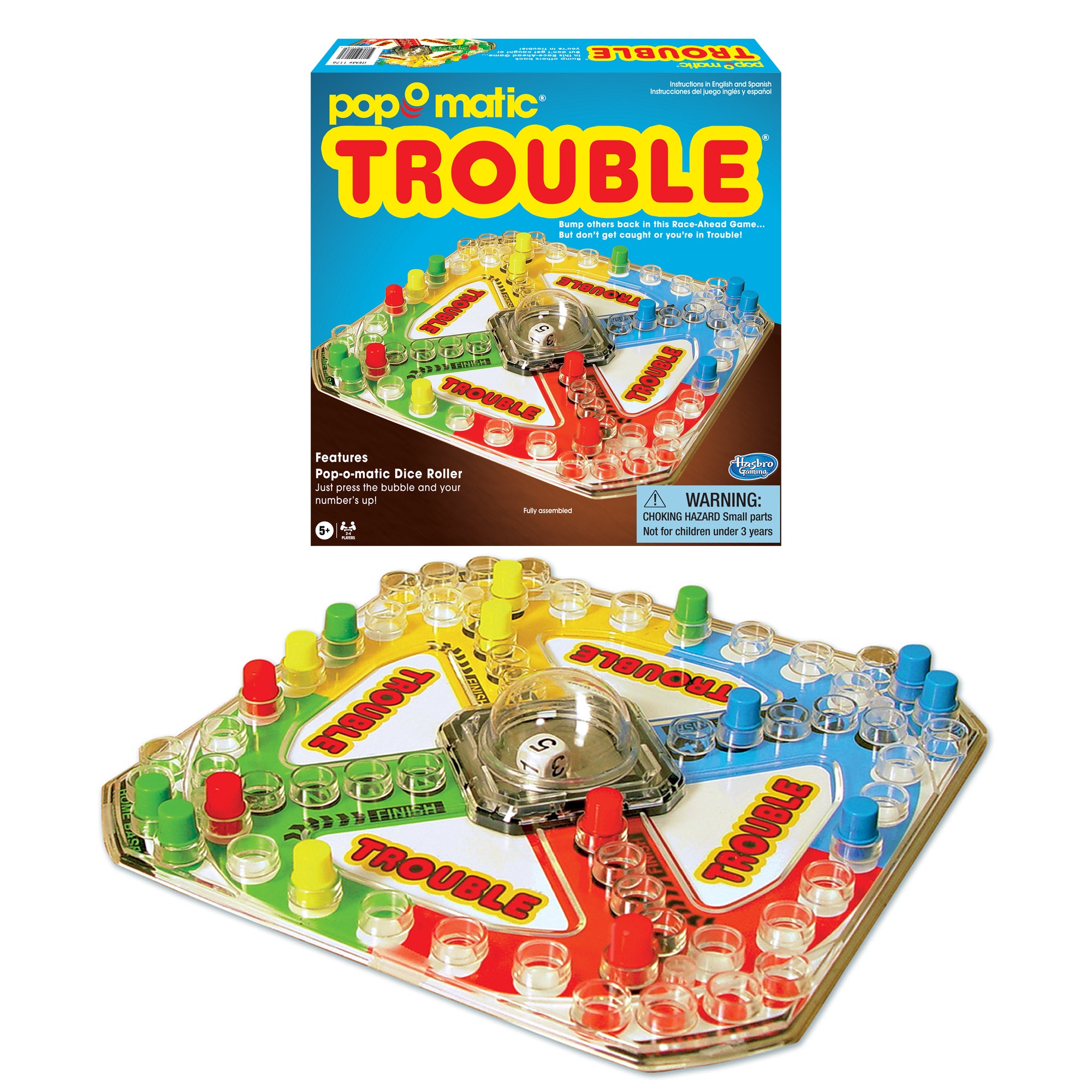 Classic Pop-O-Matic Trouble Game