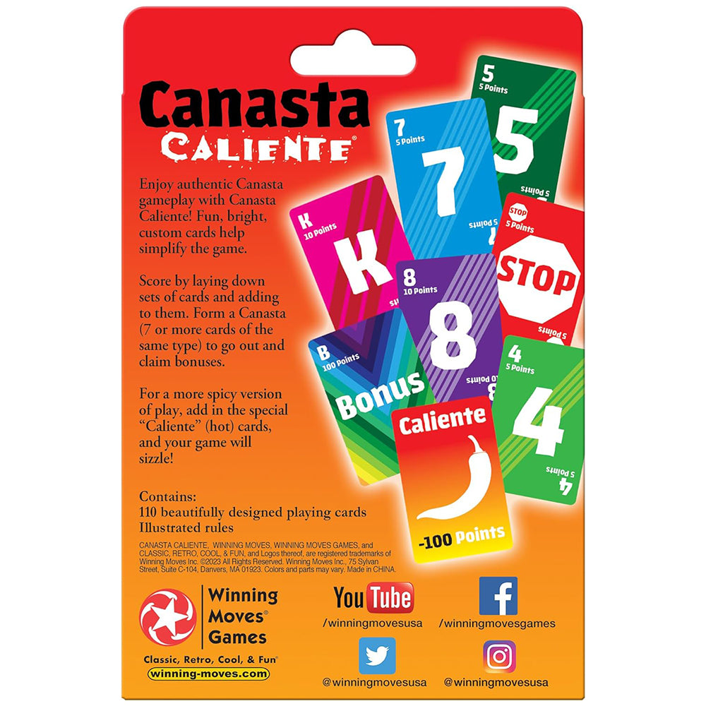 Canasta Caliente Card Game