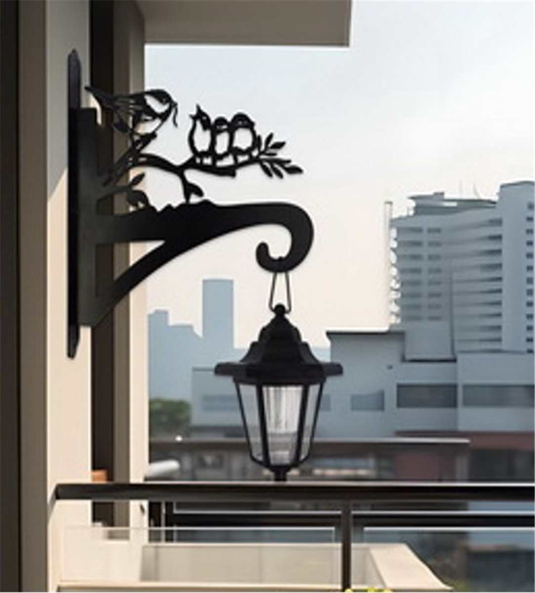 Solar Lantern with Bird Motif