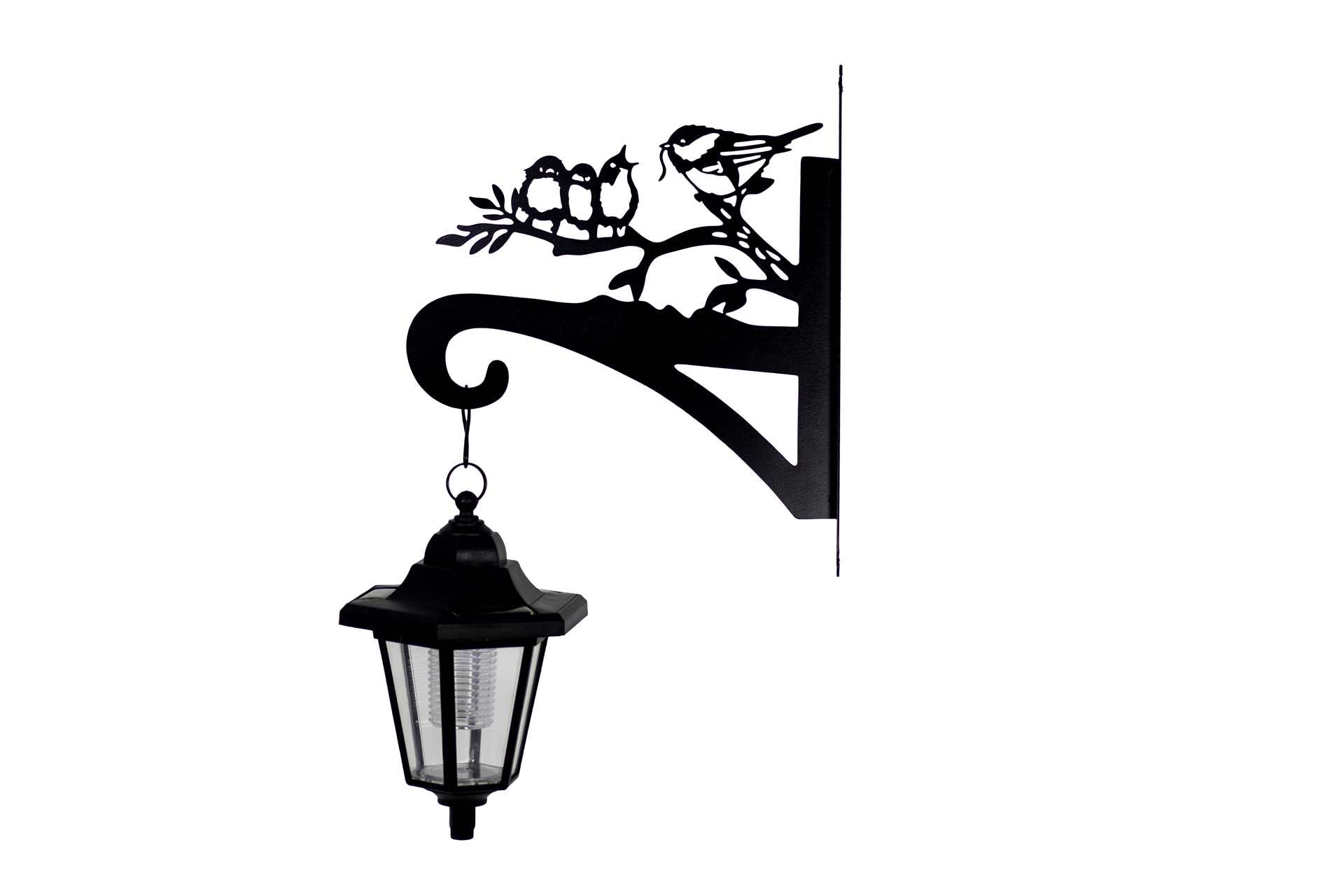 Solar Lantern with Bird Motif
