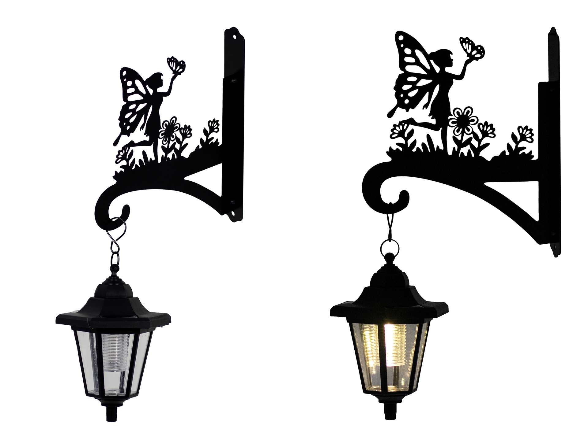 Solar Lantern with Fairy Motif