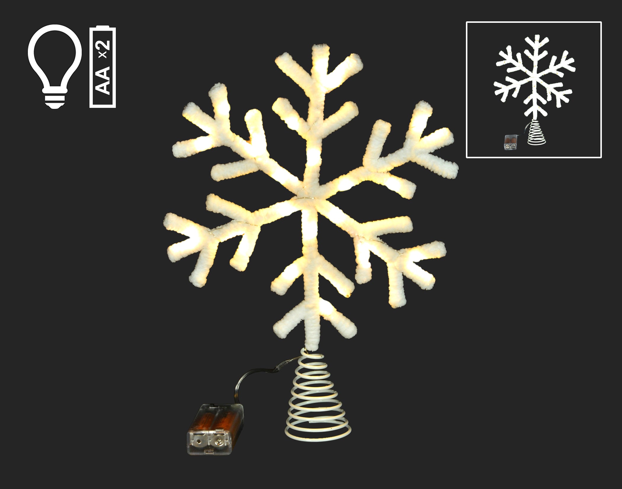 Snowflake Tree Topper