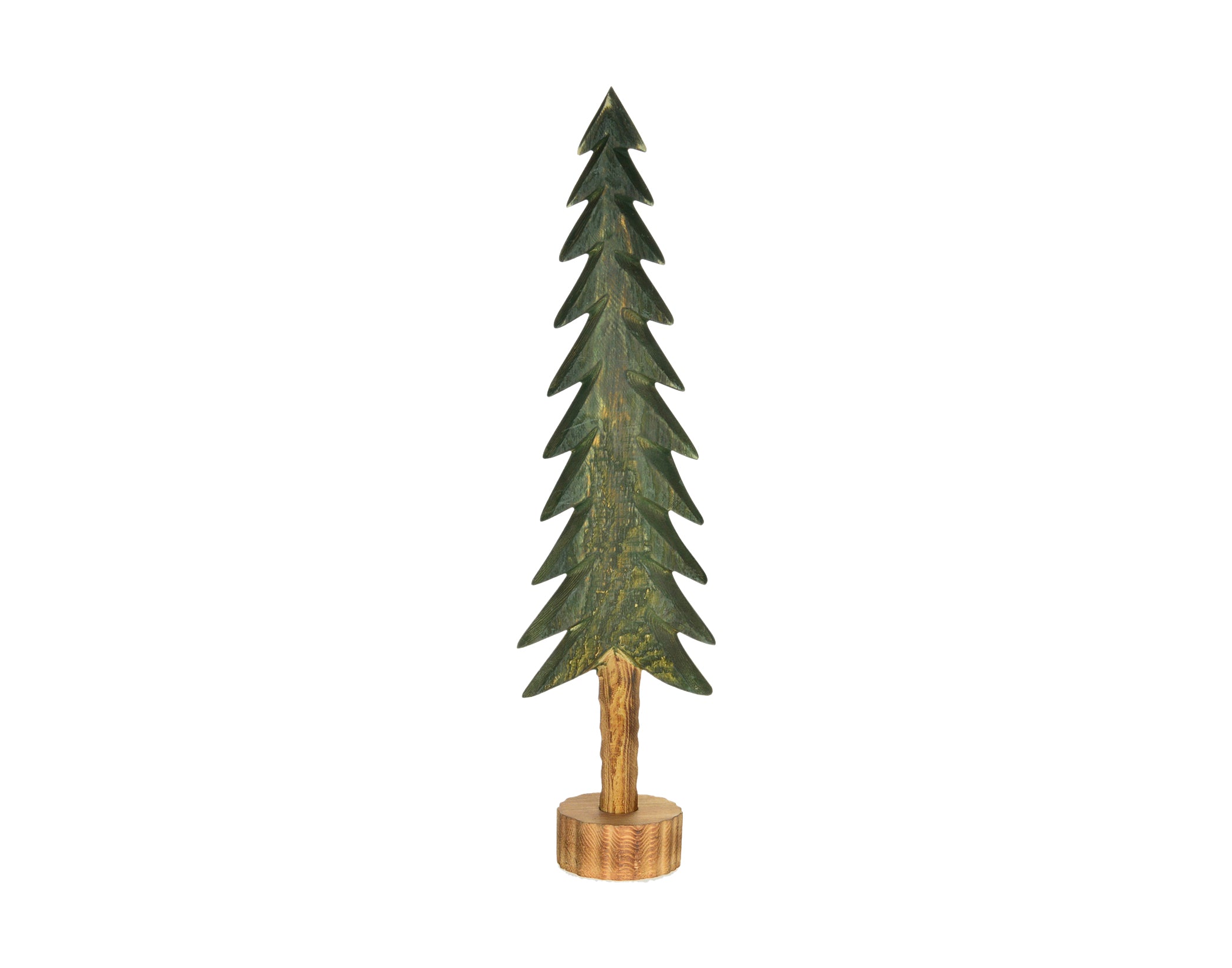 Wooden Pine Tree Decor