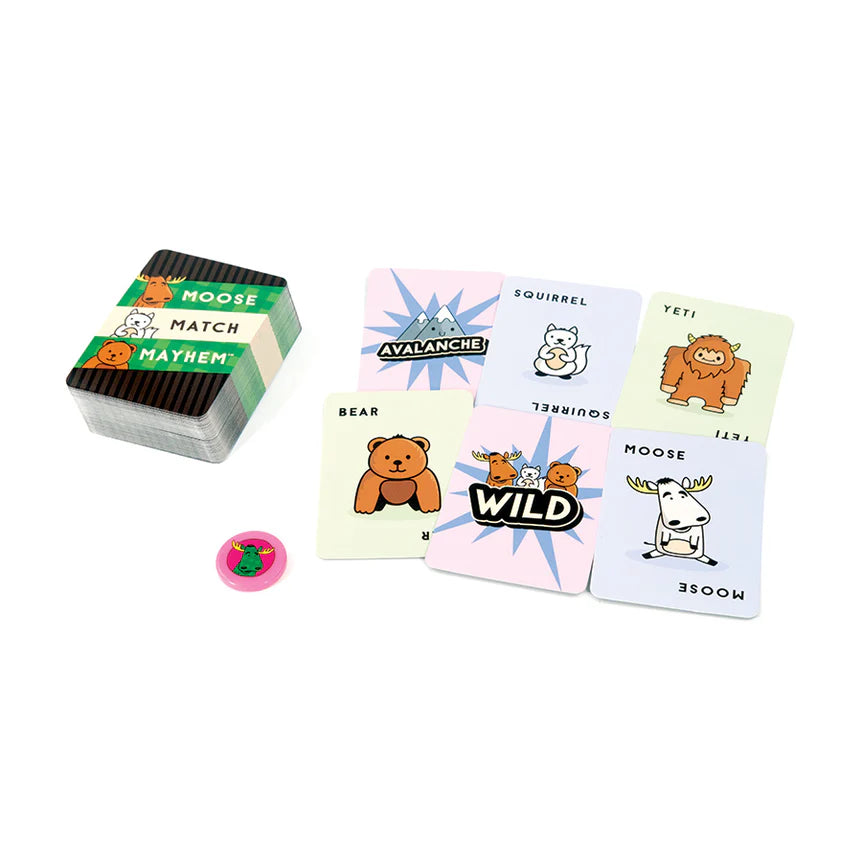 Moose Match Mayhem Speed Matching Card Game