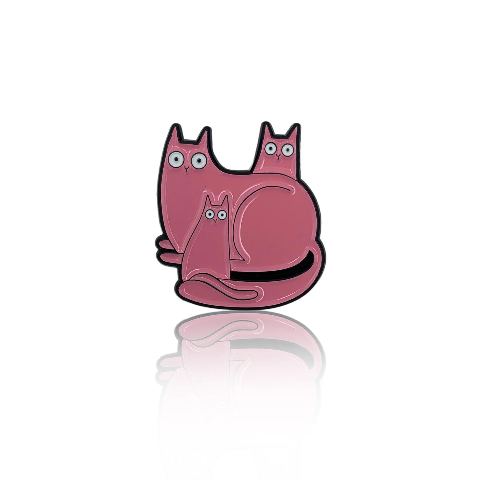 PinBox Enamel Pin: The Silly Cat Collection
