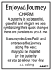 Enjoy the Journey Charm