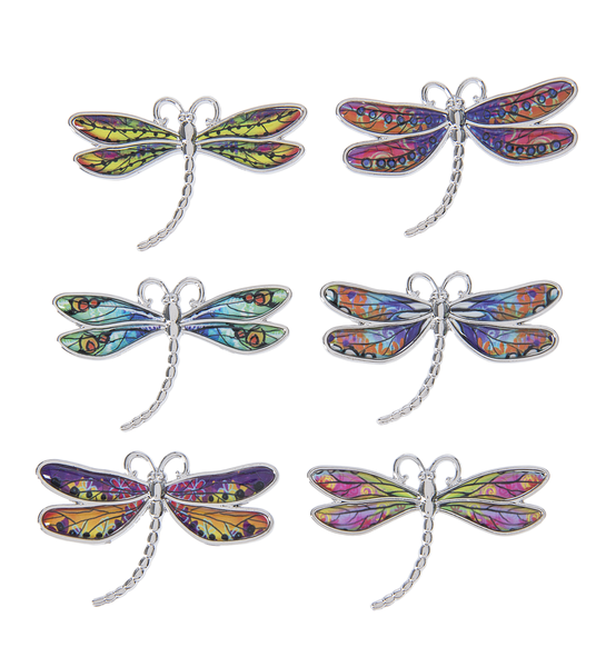 Enjoy Each Moment Dragonfly Charm