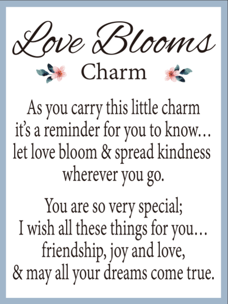 Love Blooms Charm