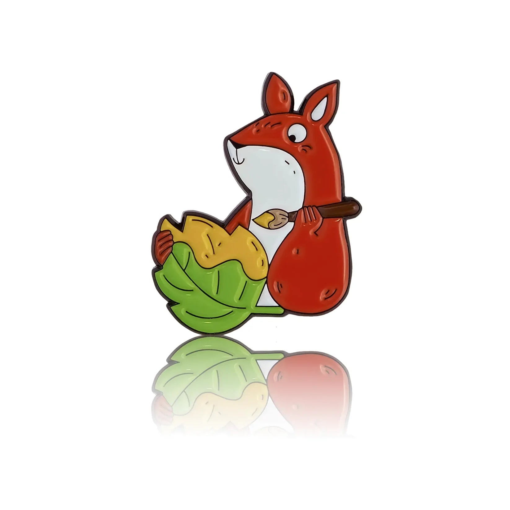 PinBox Enamel Pin: The Squirrel Collection