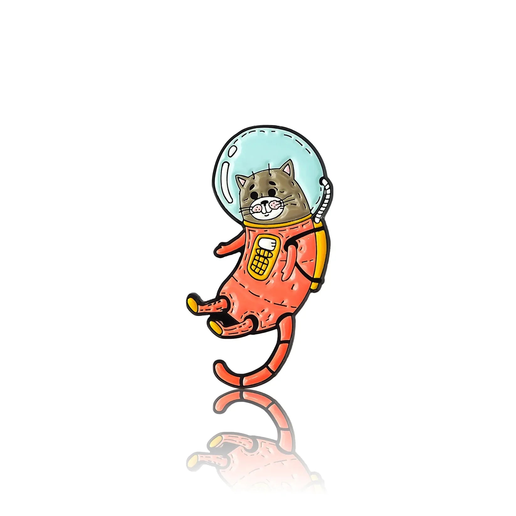 PinBox Enamel Pin: The Silly Cat Collection