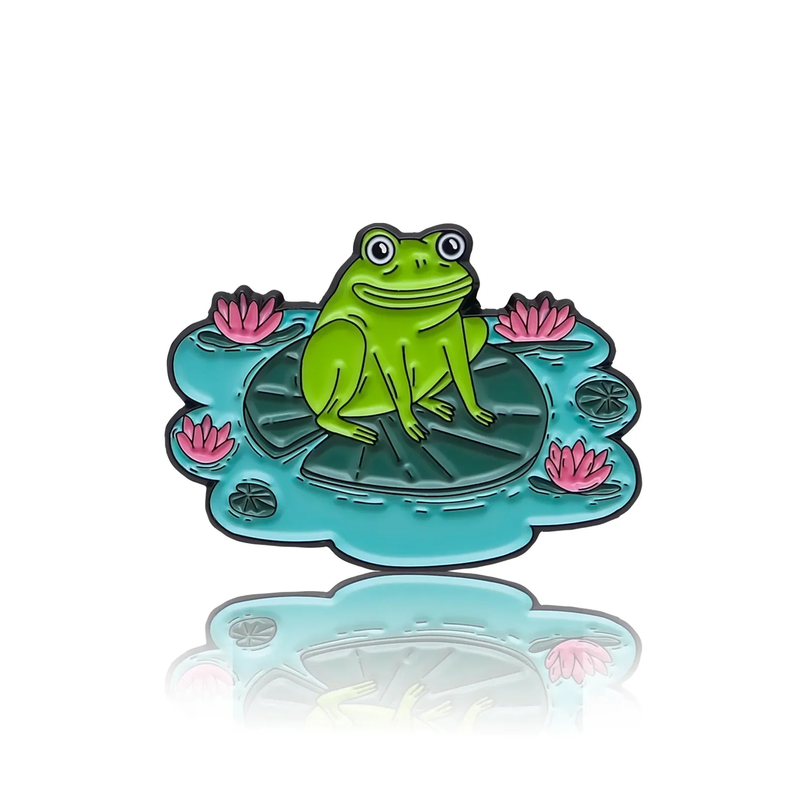 PinBox Enamel Pins: Frog Collection