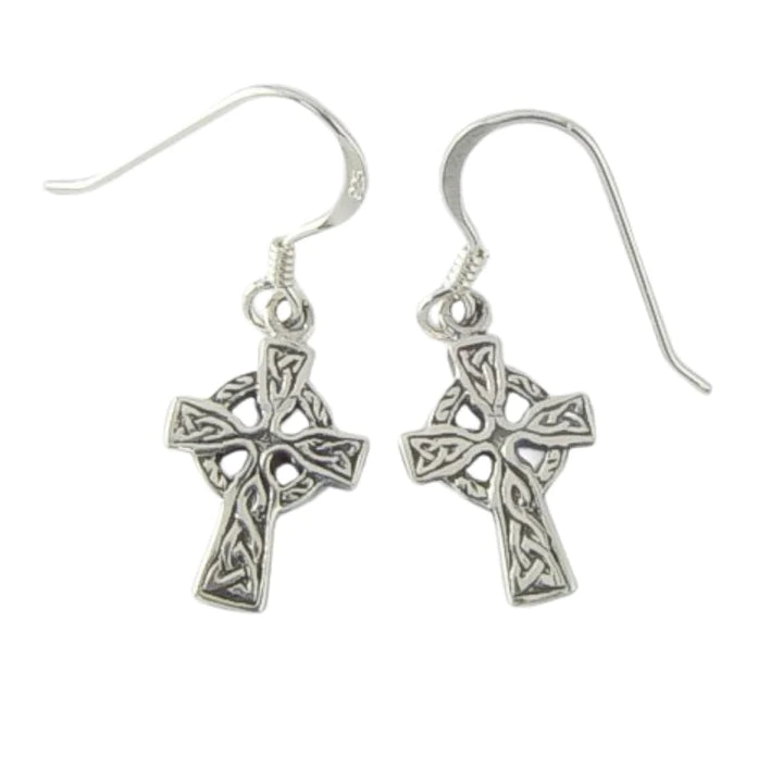 Celtic Cross Earring (Small)