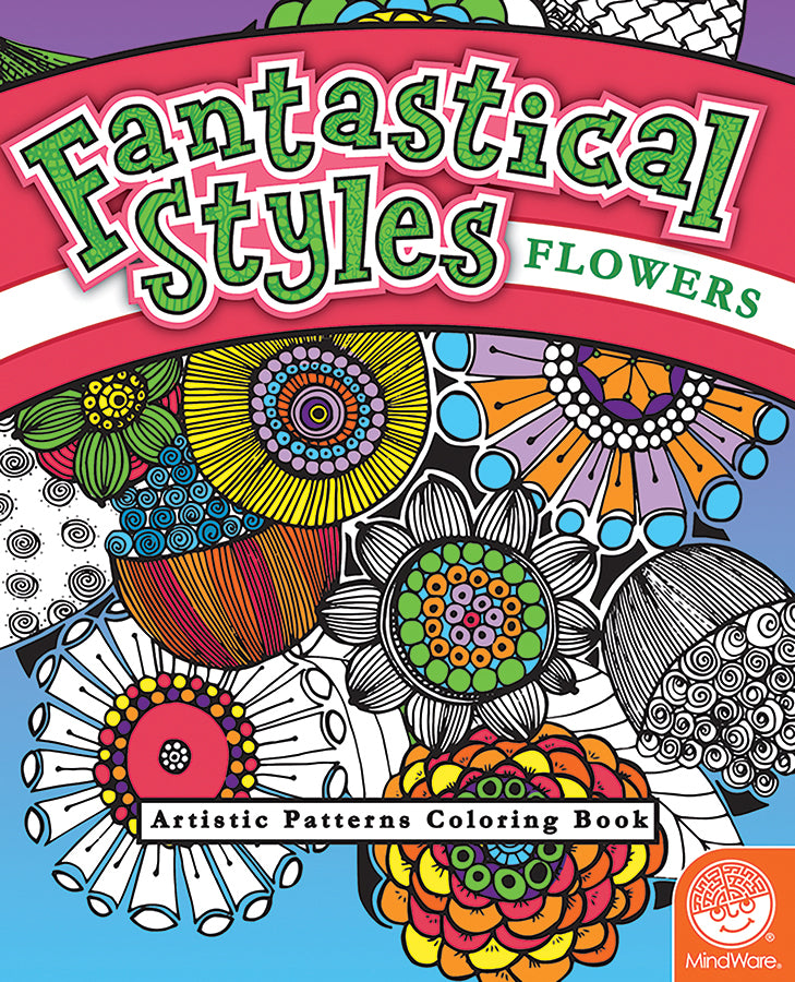 Fantastical Flowers Colouring Book