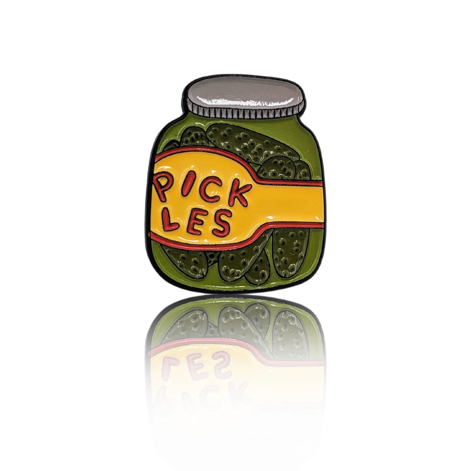 PinBox Enamel Pin: Jar of Pickles