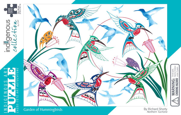 Puzzle ~ Garden of Hummingbirds