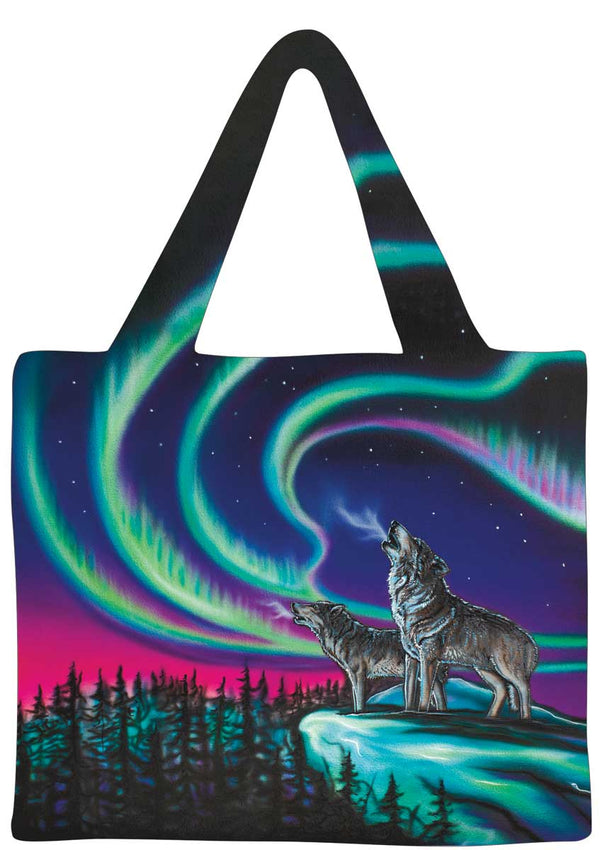 Indigenous Shopping Bag - Wolf Song
