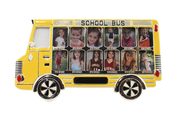 School Bus Collage Frame