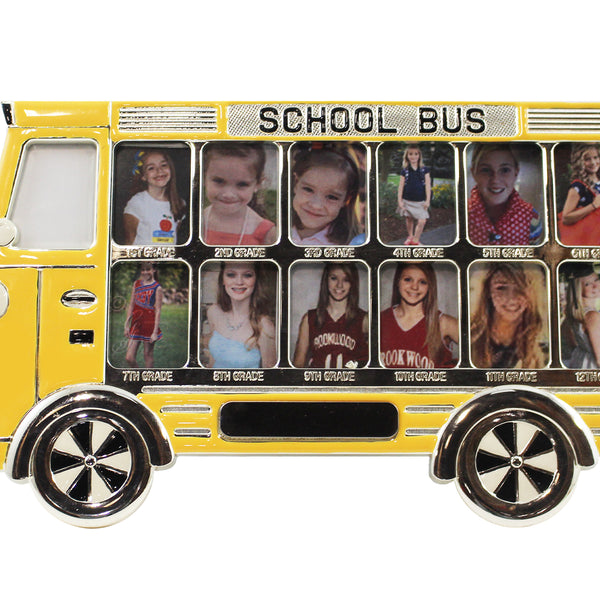 School Bus Picture Frame Extra Large School Bus EZ Quick Frame And