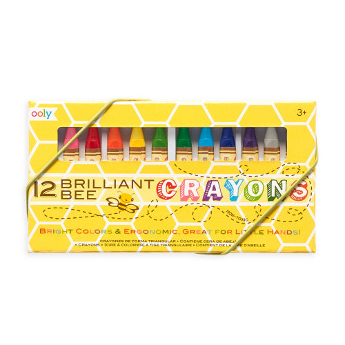 Brilliant Bee Crayons 12 Pack