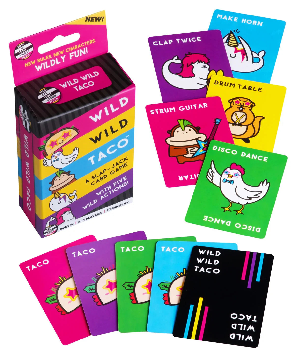 Wild Wild Taco-A Slap-Jack Card Game