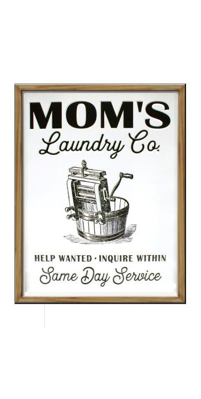 Laundry Sign