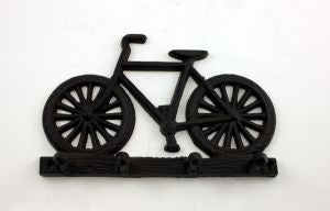 Cast Iron Bicycle or Motorcycle  Key Holder