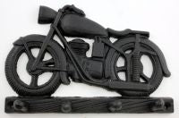 Cast Iron Bicycle or Motorcycle  Key Holder