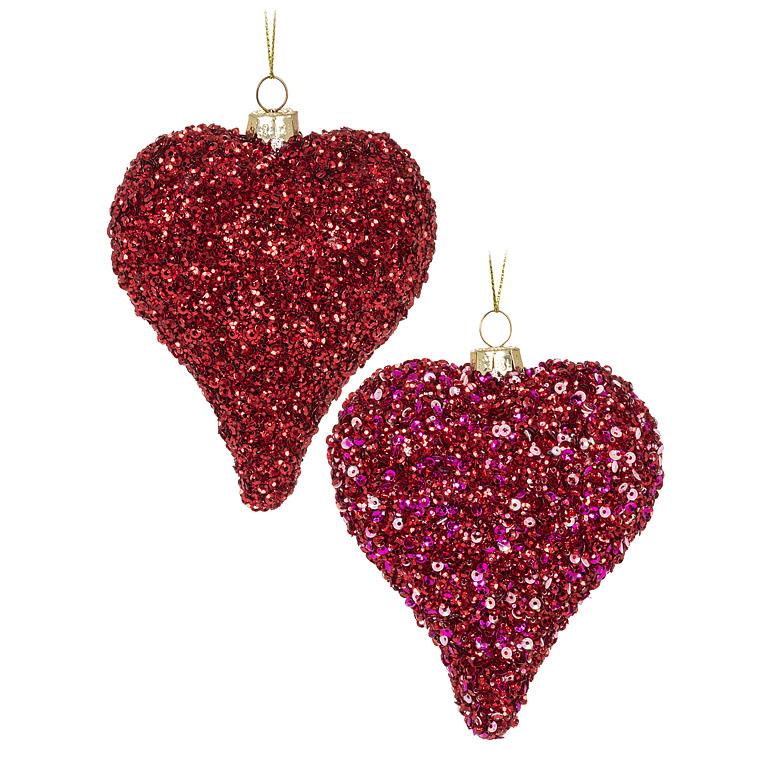 Sparkling Heart Ornament