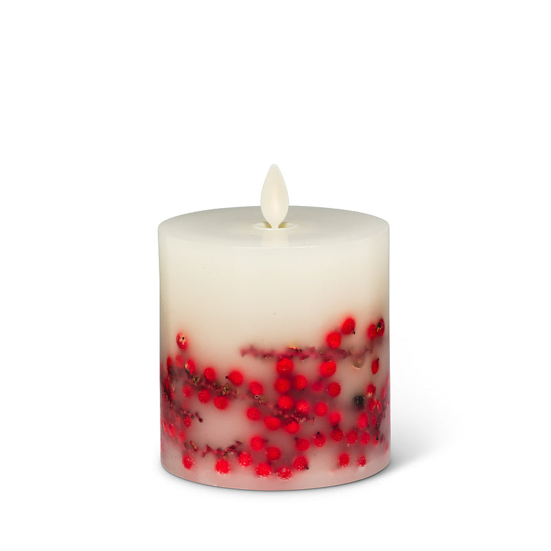 Berry LED Candle