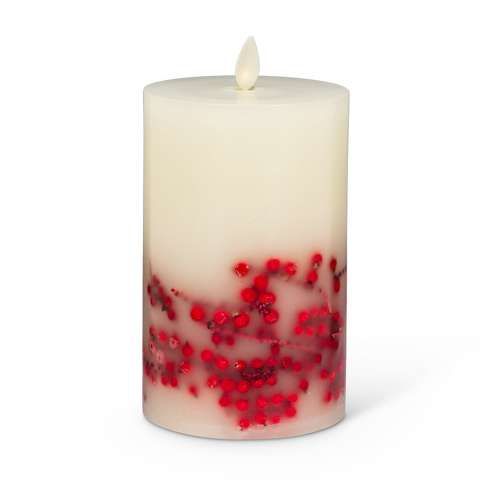Berry LED Candle