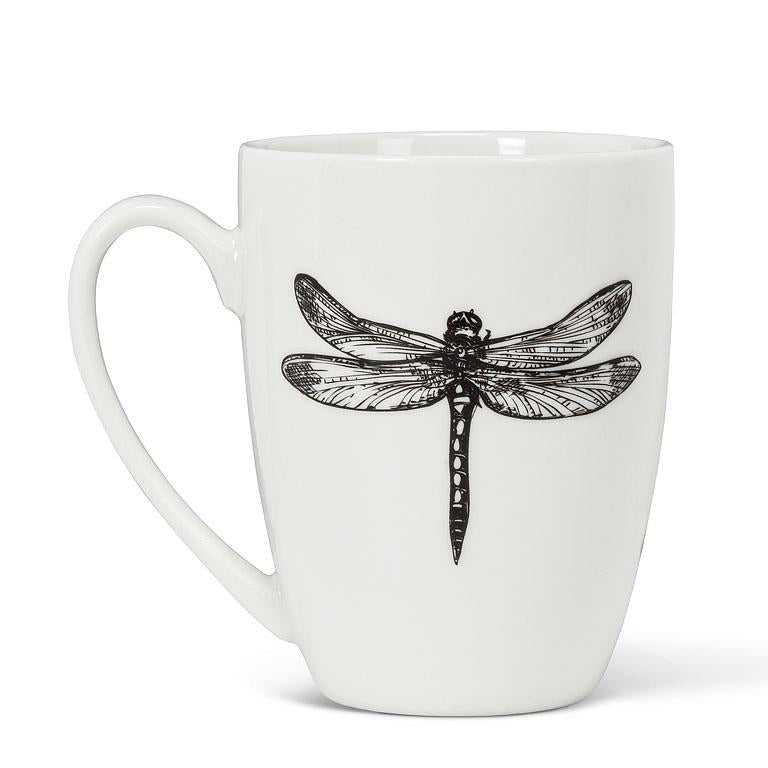 Pen & Ink Dragonfly Mug