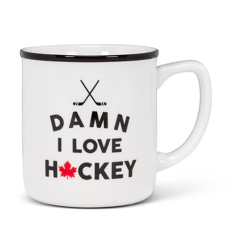Hockey and Maple Leaf  Mug