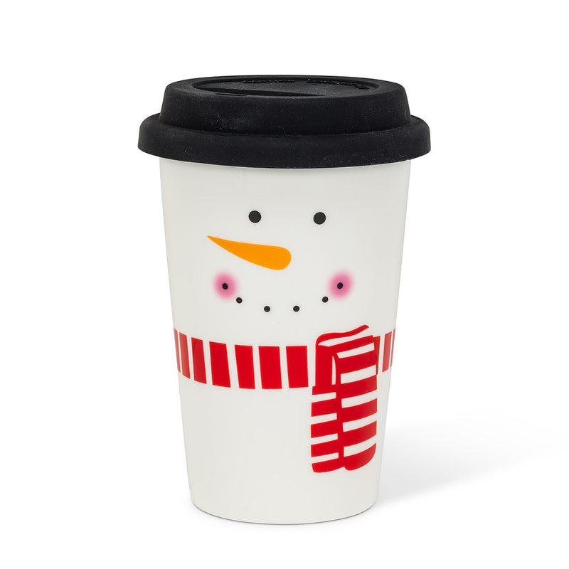 Snowman Travel Cup