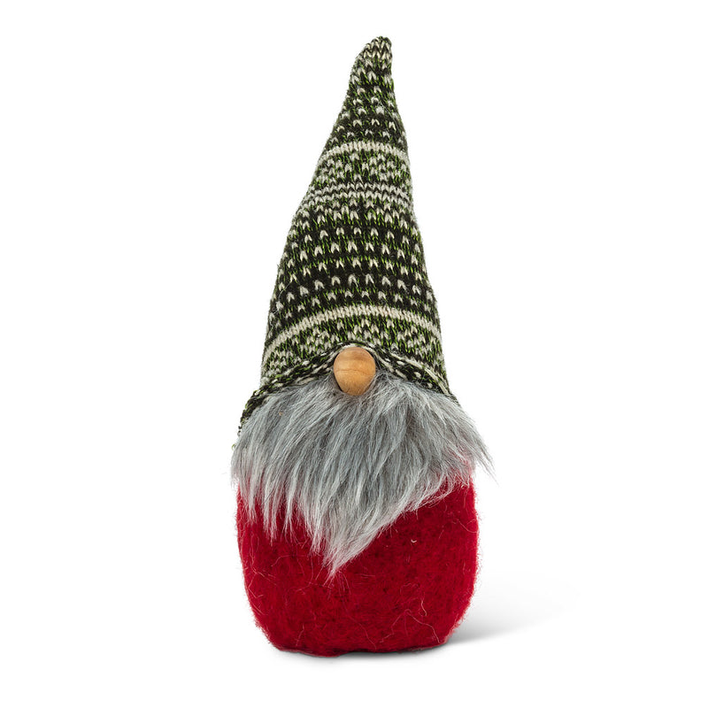 MD Green Mix Hat gnome - 8"H