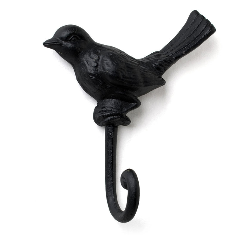 Bird Hook-Black Cast Iron