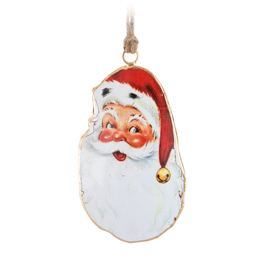 Vintage Santa Face Ornament