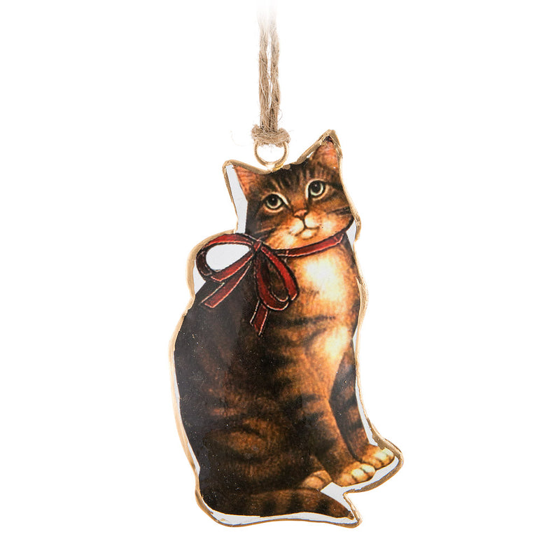 Festive Cat Ornament