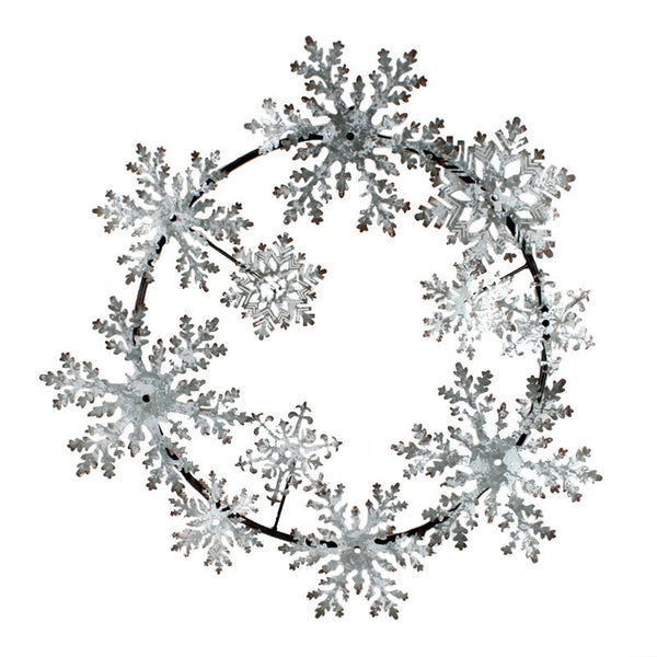 Large Snowflake Wreath