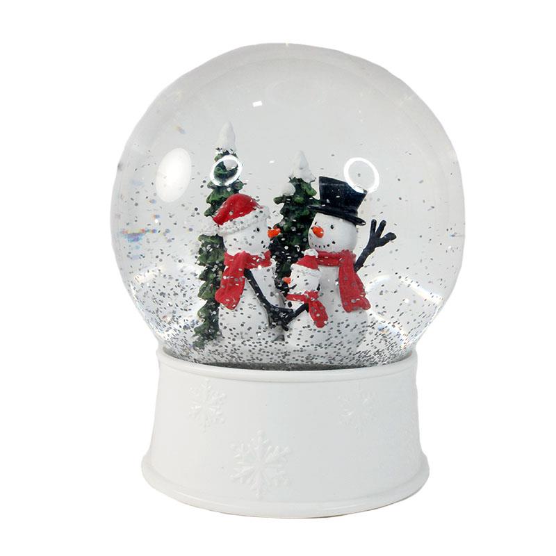 Snowman Family Snowglobe