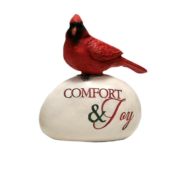 Comfort and Joy Cardinal Stone