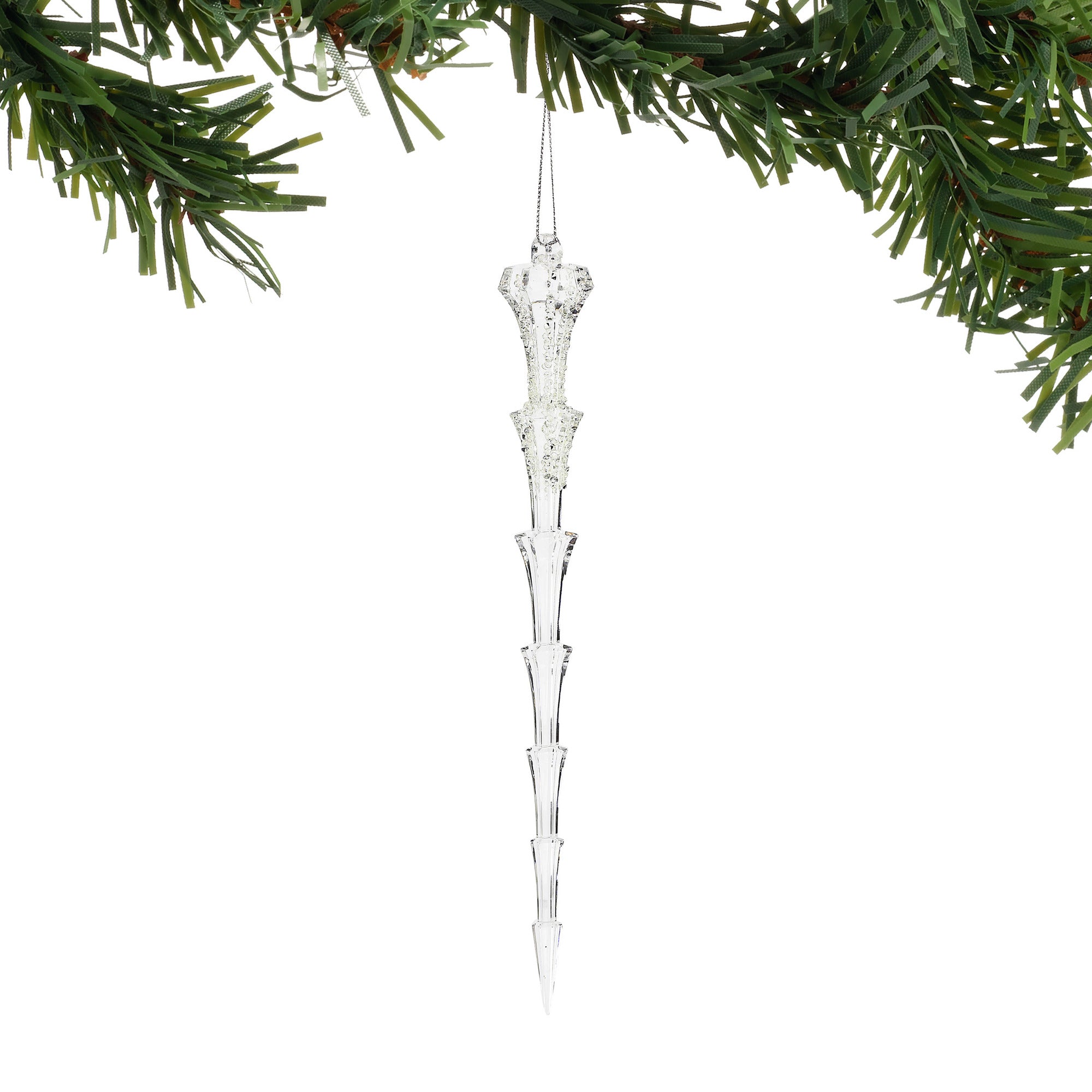 Clear Icicle Ornament-FINAL SALE