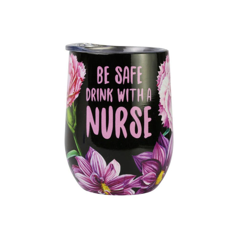 Nurse Floral Tumbler