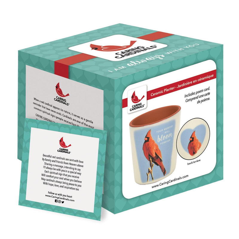 Caring Cardinals: Bloom Planter