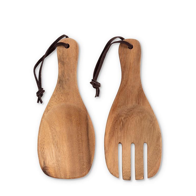 Short Scoop Servers with Straps