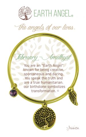 Earth Angel Birthstone Bracelet