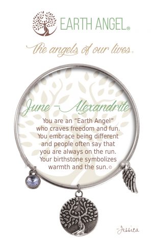 Earth Angel Birthstone Bracelet