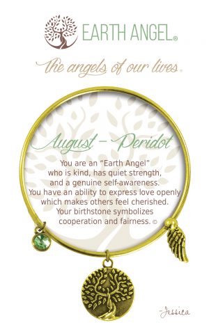 Earth Angel Birthstone Bracelet