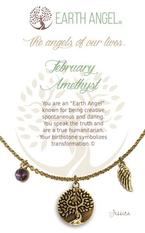 Earth Angel Birthstone Necklace